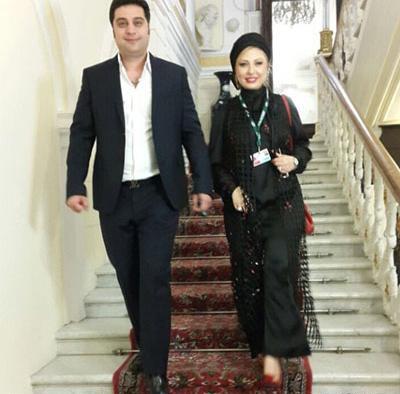 عکس نیوشا ضیغمی در لباس کردی