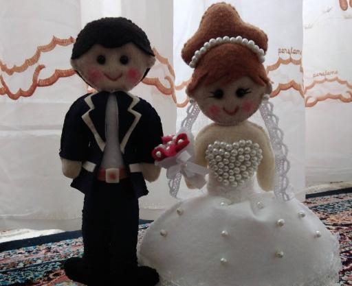 عکس داماد عروسکی