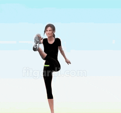 عکس ورزش صبحگاهی در خانه