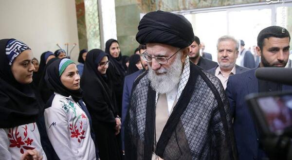 عکس دختر مقام معظم رهبری