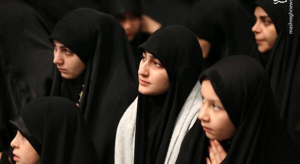 عکس دختر مقام معظم رهبری