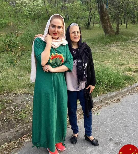 عکس زهره فکور صبور با شوهرش