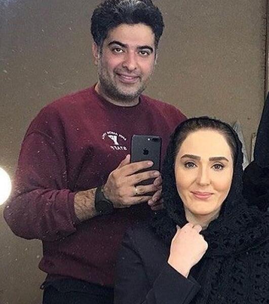 عکس زهره فکور صبور با شوهرش
