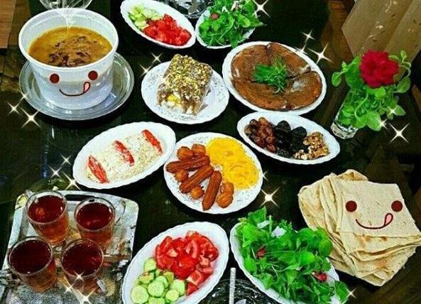 عکس ماه رمضان سفره