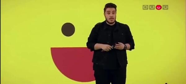 عکس آرون افشار در خندوانه