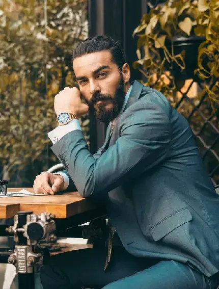 عکس فیک پسرانه با ریش