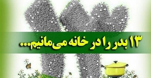 عکس سیزده بدر در خانه