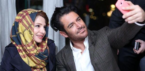 عکس گلزار با همسرش