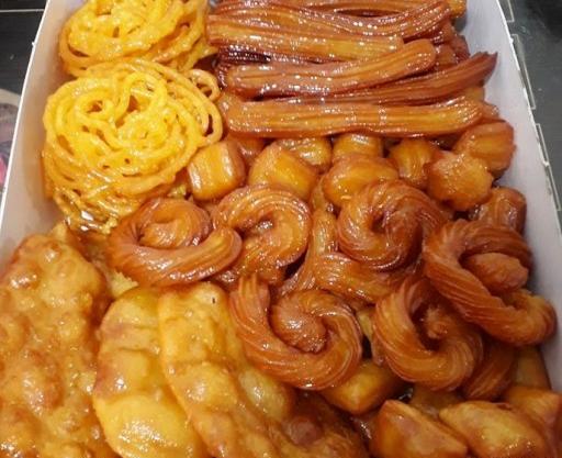 عکس زولبیا بامیه گوش فیل