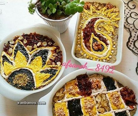 عکس سفره ی افطار ساده