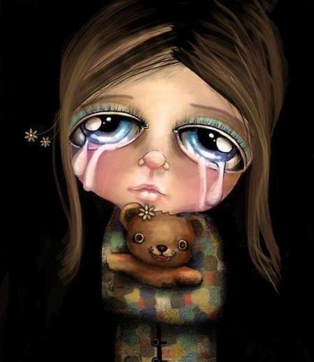 عکس های غمگین عروسک