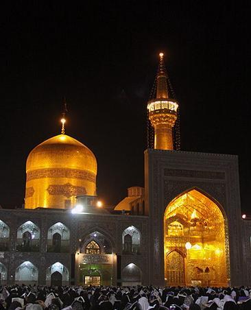 عکس شب قدر حرم امام رضا