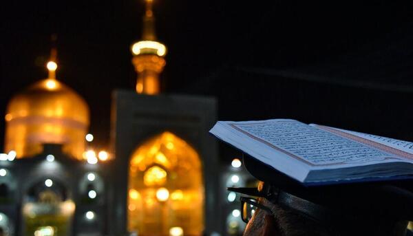 عکس شب قدر حرم امام رضا