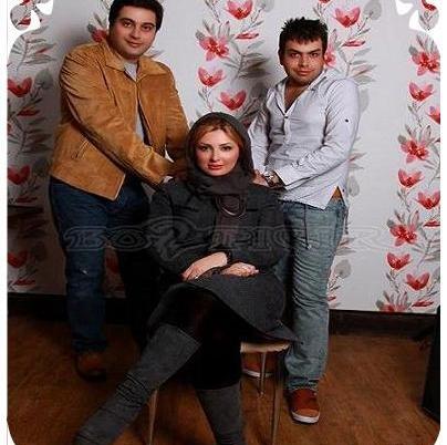 عکس نیوشا ضیغمی با همسرش