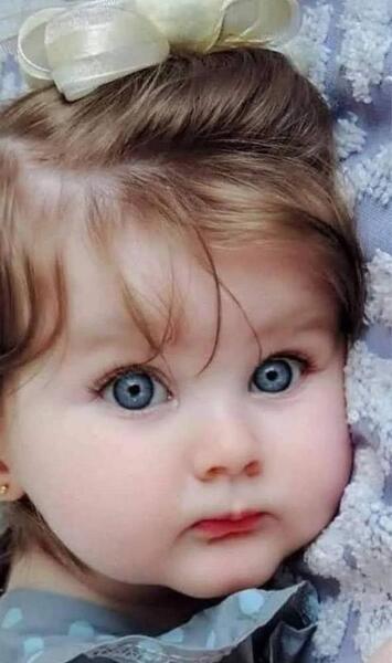 عکس دختر بچه چشم رنگی خوشگل