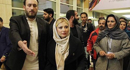 عکس نیوشا ضیغمی در جشنواره فیلم فجر