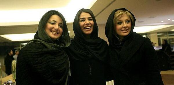 عکس نیوشا ضیغمی در جشنواره فیلم فجر