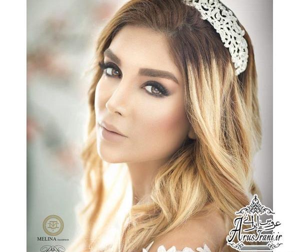 عکس عروسی ملینا تاج