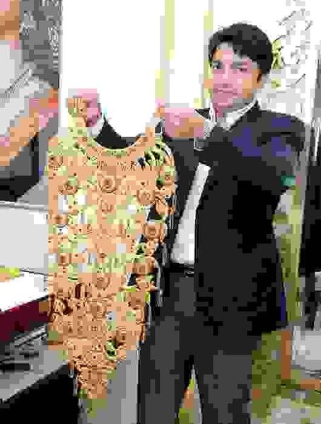 عکس عروس بلوچ با طلا