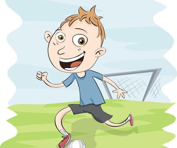 عکس ورزش فوتبال کارتونی