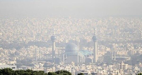 عکس از آلودگی هوا در اصفهان