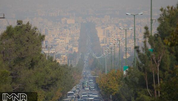 عکس از آلودگی هوا در اصفهان