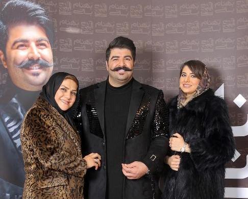 عکس مادر آرون افشار