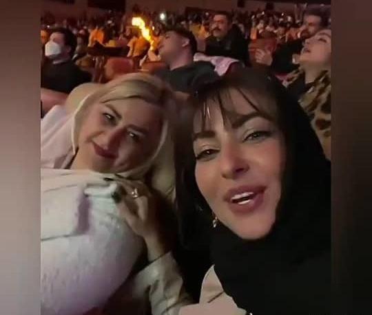 عکس مادر آرون افشار