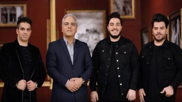 عکس مادر آرون افشار