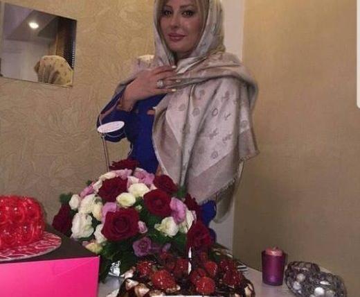 عکس نیوشا ضیغمی با بچه اش
