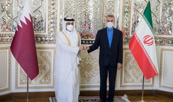 عکس وزیر خارجه قطر