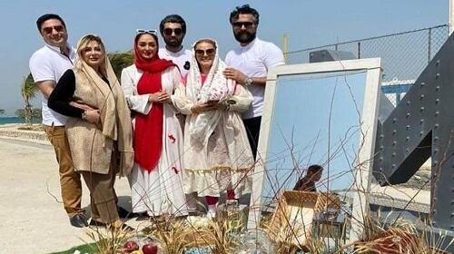 عکس نیوشا ضیغمی و بهاره رهنما
