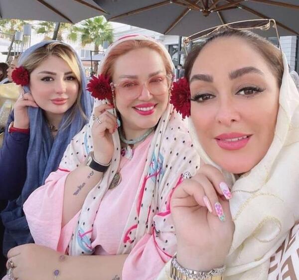 عکس نیوشا ضیغمی و بهاره رهنما