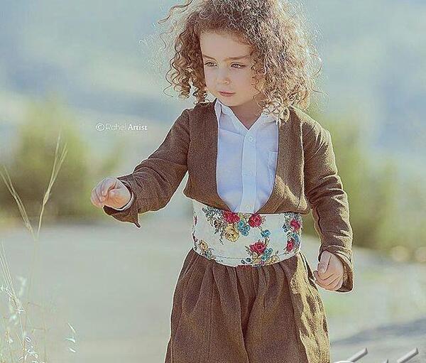 عکس پسر بچه کورد
