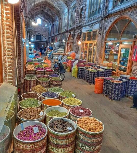 عکس بازار اروندکنار