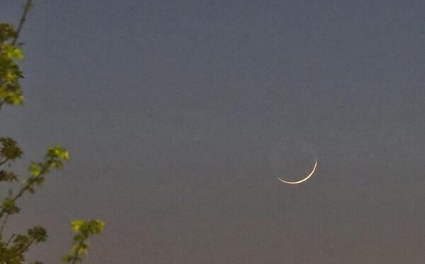 عکس هلال ماه رمضان