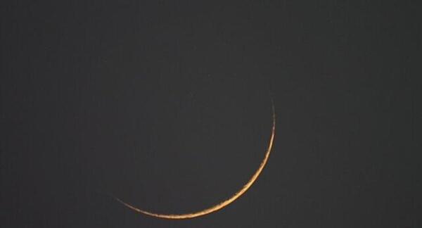 عکس هلال ماه رمضان