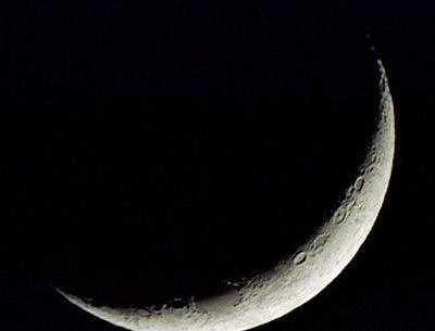 عکس هلال ماه رمضان
