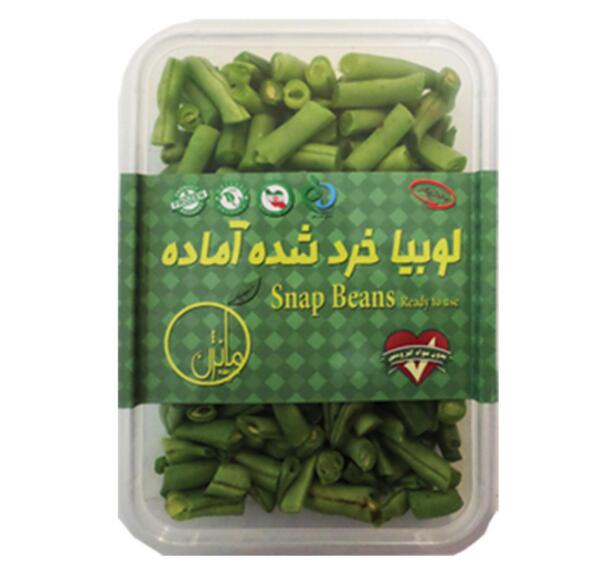 عکس لوبیا سبز خرد شده