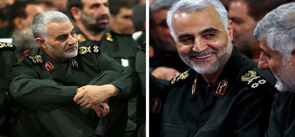 عکس قاسم با رهبر