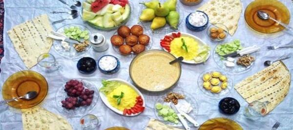 عکس ماه رمضان غذا