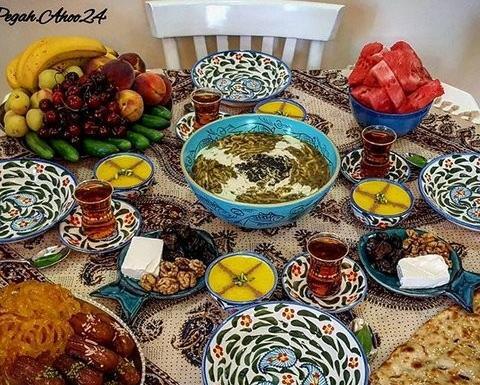 عکس ماه رمضان غذا