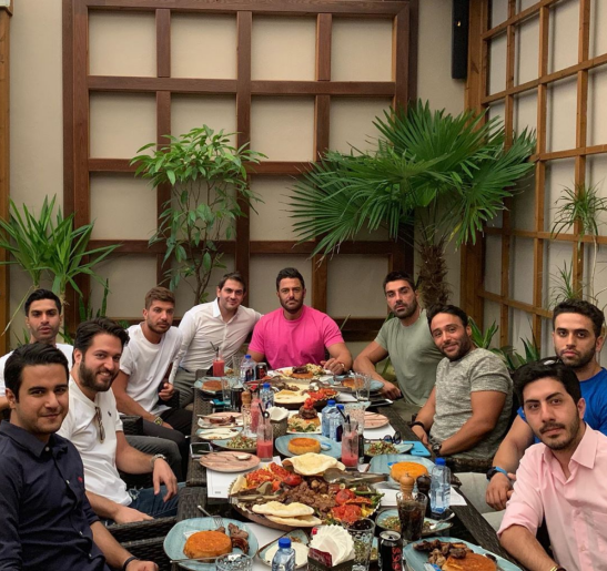 عکس محمد رضا گلزار همسر