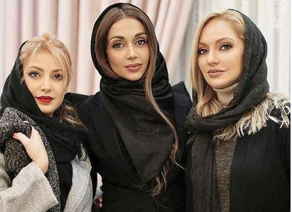 عکس الناز گلرخ و شوهرش