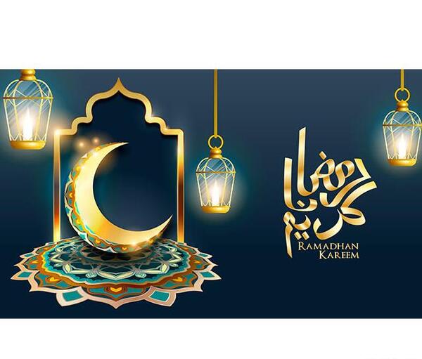 عکس گرافیکی ماه رمضان