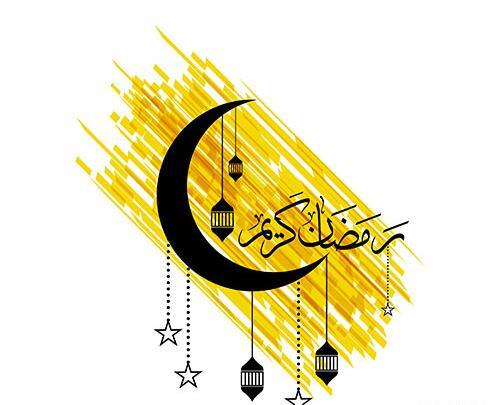 عکس گرافیکی ماه رمضان
