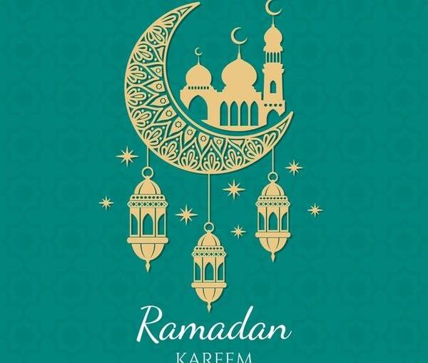 عکس گرافیکی ماه رمضان