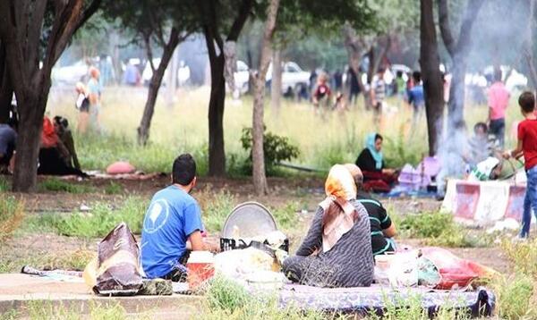 عکس سیزده بدر در بندرعباس