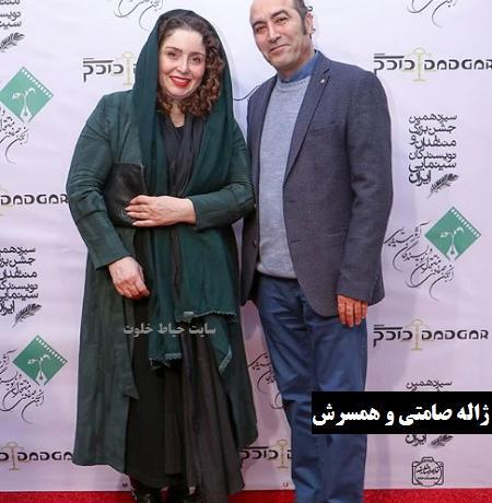 عکس خانم صامتی بازیگر