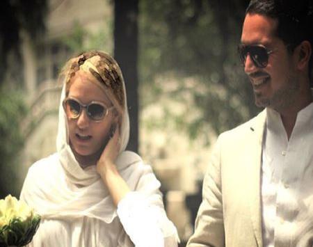 عکس عروسی ارون افشار